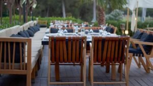 Gourmet vegetarian and Jain dining options prepared at a luxury safari eco lodge