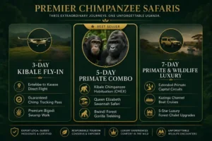chimpanzee trekking uganda