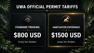 gorilla trekking permits uganda