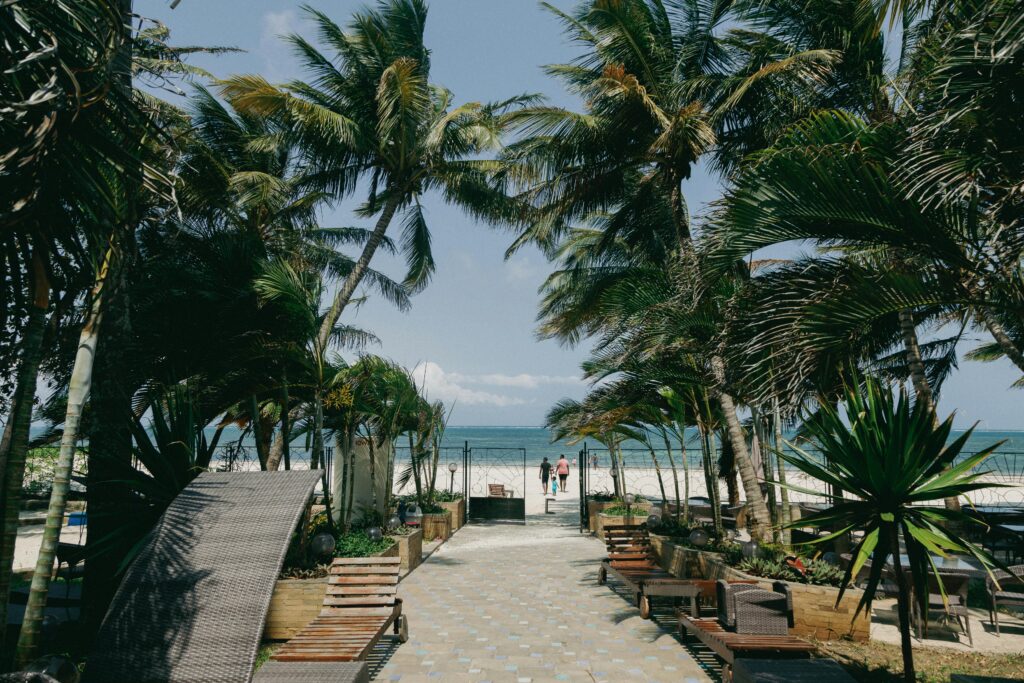 pexels-photo-27742235-27742235 Relax at a tropical beachfront paradise in Mombasa, Kenya.